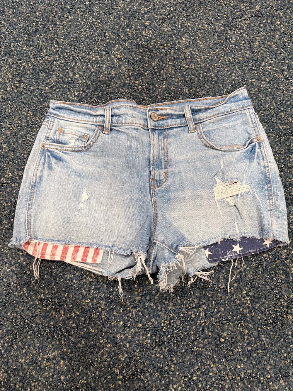Old Navy Boyfriend Short Patriotic